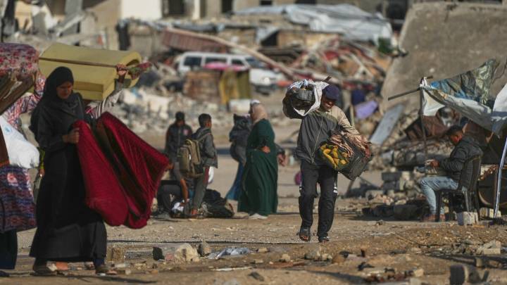 The U.N. Security Council approves a U.S. plan for a Gaza stabilization force