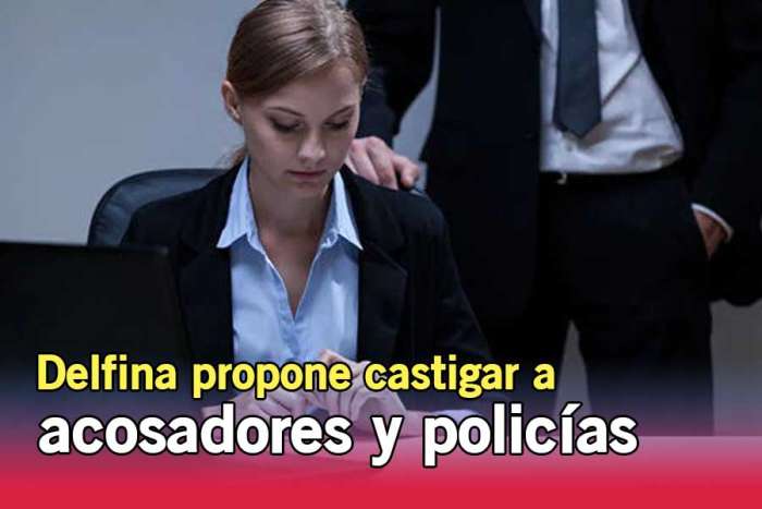 Delfina propone castigar a acosadores y policías en Edoméx