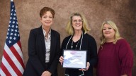 Lori Gummow receives Commitment to Service Award