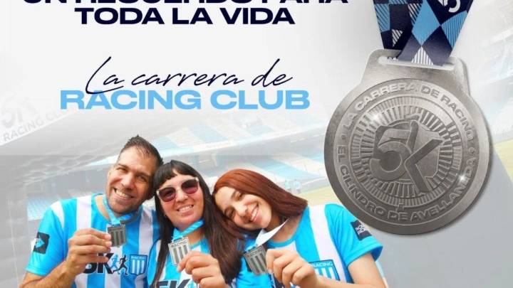 Furor por la remera para los 5K de Racing: récords de inscriptos pero todavía hay tiempo para participar