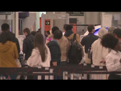Travelers react after flights to be cut at Atlanta airport due to air traffic controller shortage