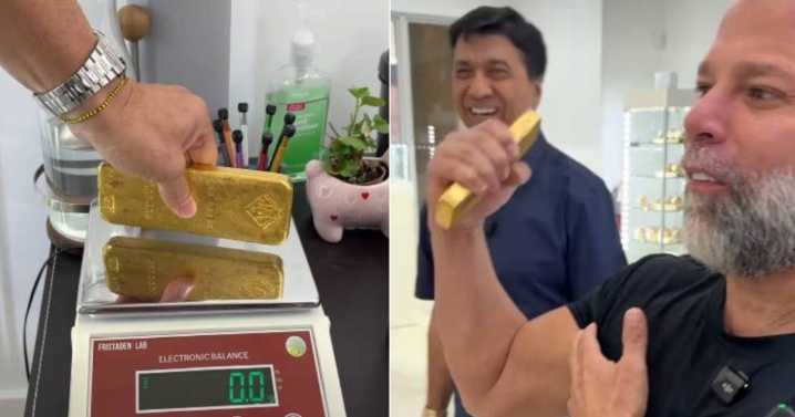 Compra lingote de tres kilogramos y duplica su valor en pocos años: "Prefiero tener oro en la caja fuerte que dólares de papel"