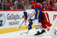 Mattias Samuelsson's OT goal tops Red Wings, snaps Sabres' 5-game skid - The Rink Live | Coverage of youth, junior, high school and college hockey