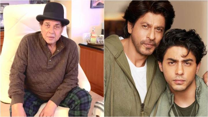 Shah Rukh Khan, Aryan Khan Visit Dharmendra At Breach Candy Hospital Amid Health Concerns