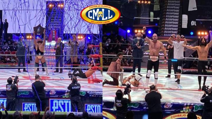 Bárbaro Cavernario gana la Leyenda Azul 2025; Claudio Castagnoli, nuevo campeón del CMLL