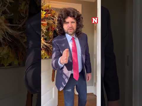 JD Vance Dresses Up As Viral Meme For Halloween