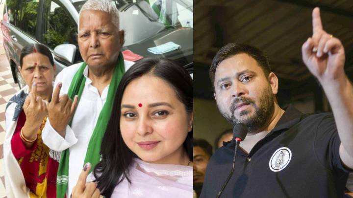 ‘RJD’s daughters not safe in their own homes’: BJP leader targets Lalu family amid Bihar political storm