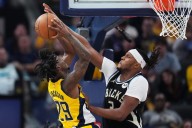 Bucks' Myles Turner returns to Indy to find that business can become personal