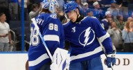 Andrei Vasilevskiy stops 32 shots, Lightning beat Flames 5