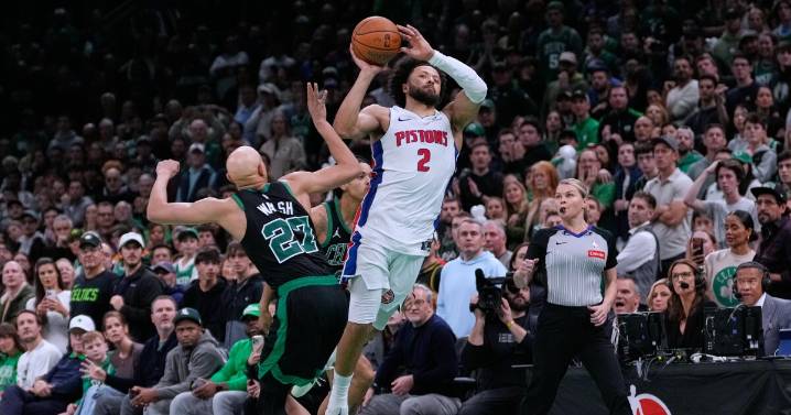 Celtics end Pistons' winning streak at a franchise record