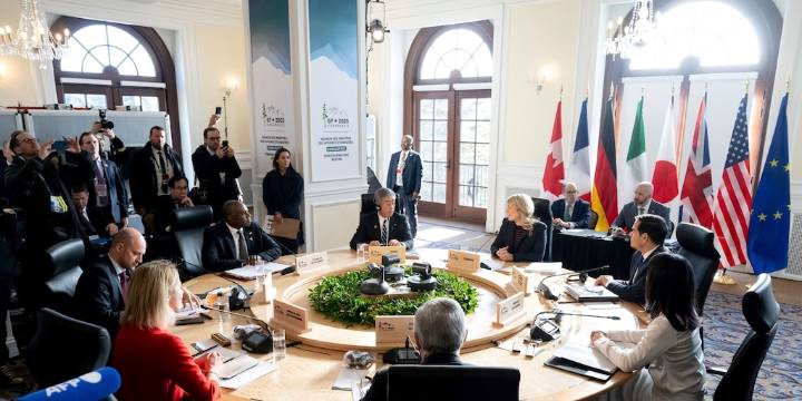 Líderes del G7 se reúnen en Canadá para definir cómo mantener el apoyo a Ucrania y aumentar la presión sobre Rusia
