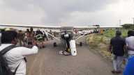 Small trainer aircraft makes emergency landing on Tamil Nadu’s highway