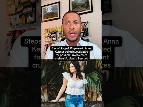 Stepsibling of teen found dead on cruise being investigated for possible involvement #shorts