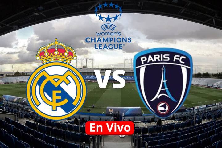 Real Madrid vs. París FC: horario, canal, cómo y dónde ver en vivo el partido de la Champions League Femenina
