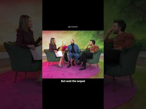 Jeff Goldblum and Jonathan Bailey on TODAY