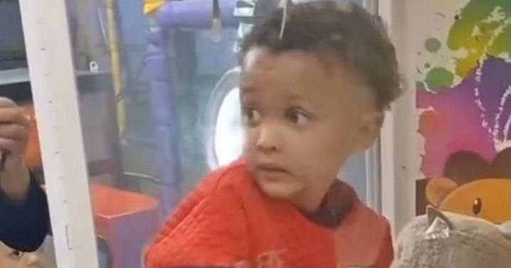 Missing boy, 4, found inside claw machine as he 'risked it all' for a stuffed animal