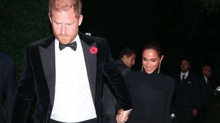Prince Harry and Meghan Markle Make a Royal Cameo at Kris Jenner’s 70th Birthday