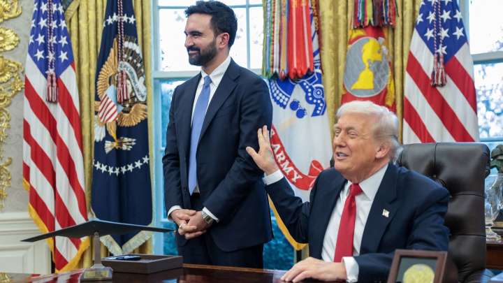 Trump, Mamdani meet at White House on affordability