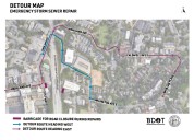 Cierre de carretera programado a partir del lunes