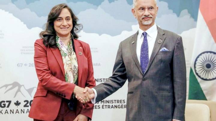 Jaishankar meets counterpart Anita Anand on G7 sidelines, discusses rebuilding India