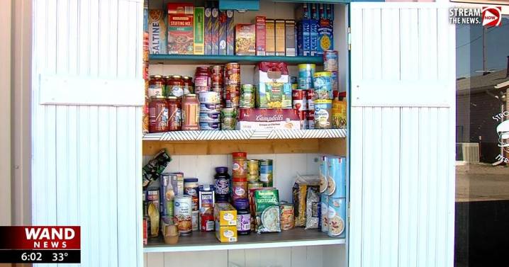 Local man starts mini food pantry in honor of parents