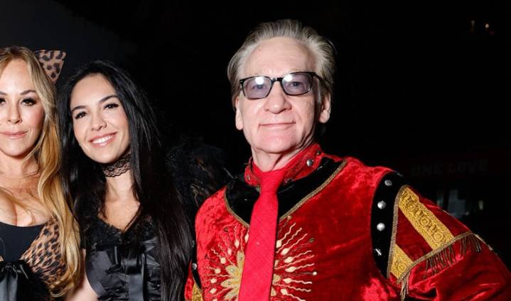 Bill Maher, 69, Celebrates Halloween with Al Pacino’s Ex Noor Alfallah, 31, One Year After First Sparking Dating Rumors | 2025 Halloween, bill maher, Halloween, Noor Alfallah | Celebrity News and Goss