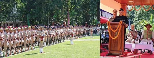 Guv stresses on professionalism and humane approach in policing