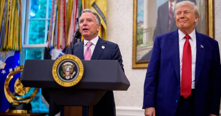 Trump defends key negotiator after leaked phone call appears to show him coaching Russia