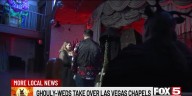 Halloween themed weddings take over Las Vegas chapels