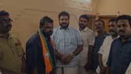 Youth Congress state secretary Akhil Omanakuttan joins BJP