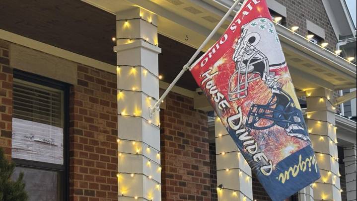 House divided: Ohio State and Michigan fans share football rivalry at home
