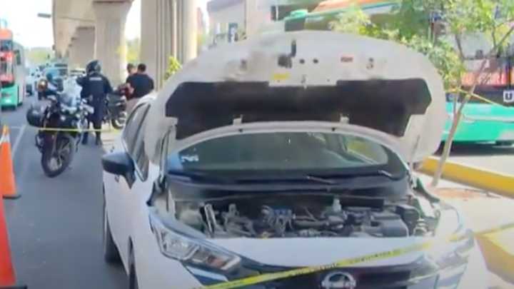 Aseguran en Centro de Monterrey Auto Vinculado a Balacera y Robo Ocurridos en García, Nuevo León