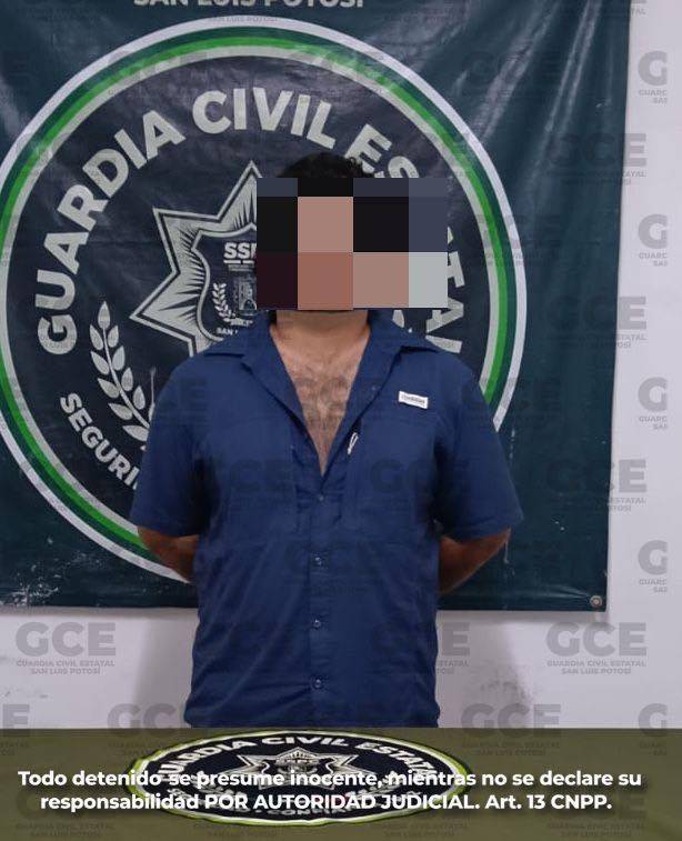 GCE detiene a tres jóvenes tras persecución y volcadura en Tanute; cinco policías heridos
