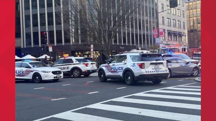 2 National Guard members shot near White House, 1 person in custody