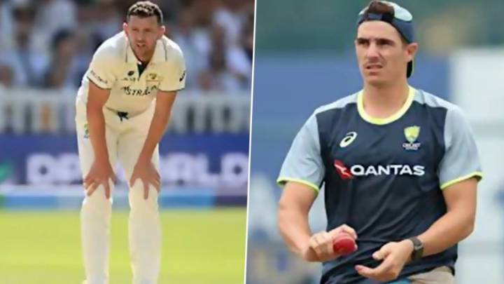 Cricket Ashes 2025–26: Josh Hazlewood Cleared for Australia’s Opener Against England After Injury Scare; Sean Abbott Ruled Out