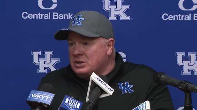 Mark Stoops comments on the future of his career at the University of Kentucky