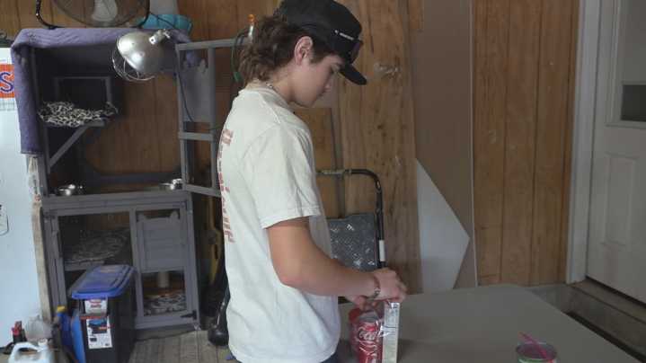 'Wanted to help in any way we could' | McRae-Helena teen triples Thanksgiving food drive goal