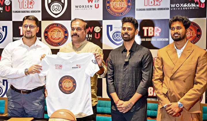 Woxen Sports, TBA enter pact, announce the launch of Telangana College Basketball League