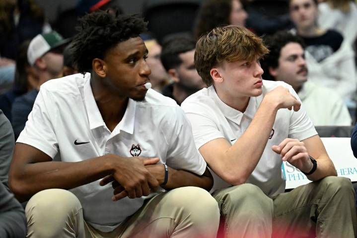 UConn men's basketball injury update ahead of Black Friday matchup vs. No. 14 Illinois