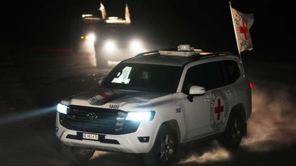 Israel says Red Cross receives remains of 3 hostages from Gaza