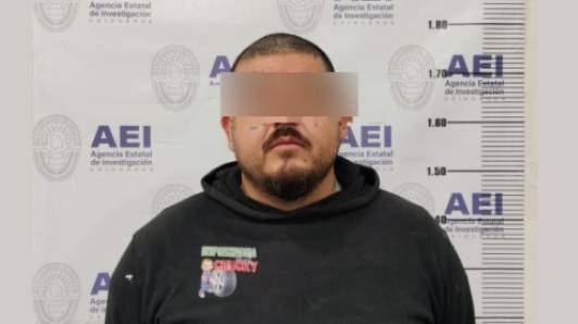 Detenido por el delito de feminicidio