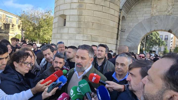 Santiago Abascal en Badajoz: "Guardiola es la portavoz de la invasión migratoria, del terrorismo climático y de la Agenda 2030"