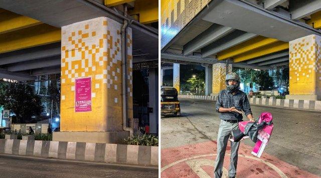 Mumbai Citizen Praised as ‘Hero’ for Removing Illegal Metro Advertisement