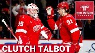 Cam Talbot's clutch saves makes the Red Wings comeback over the Blue Jackets possible!