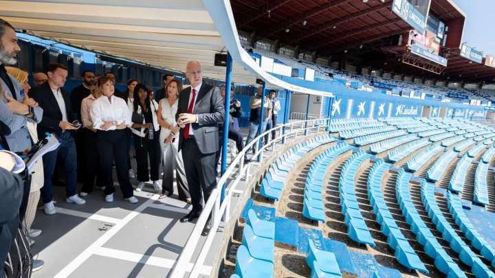 La FIFA visitará Zaragoza a comienzos del próximo año para perfilar el Mundial de Fútbol 2030