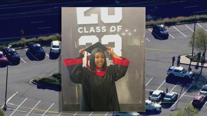 Family holds balloon release for 21-year-old woman killed outside Gwinnett job