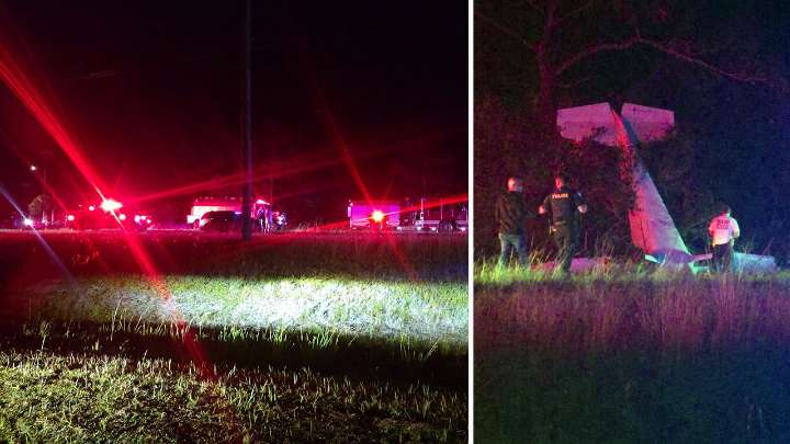 Pilot walks away after small plane crashes near Palm Bay