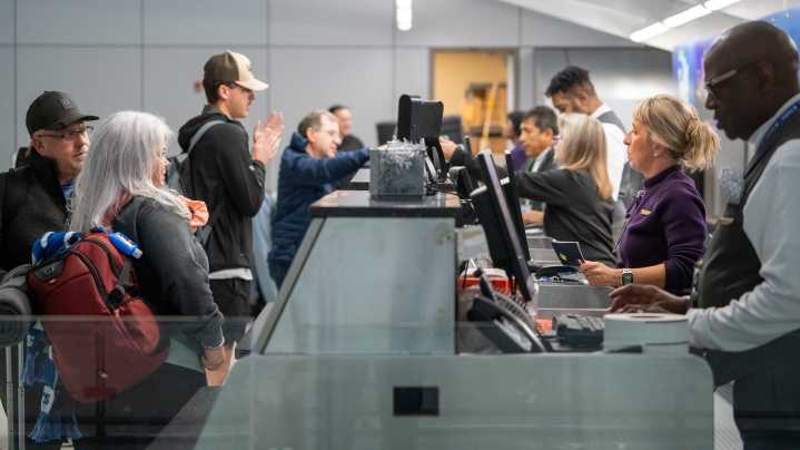 Indianapolis flight cancellations have passengers scrambling to rebook