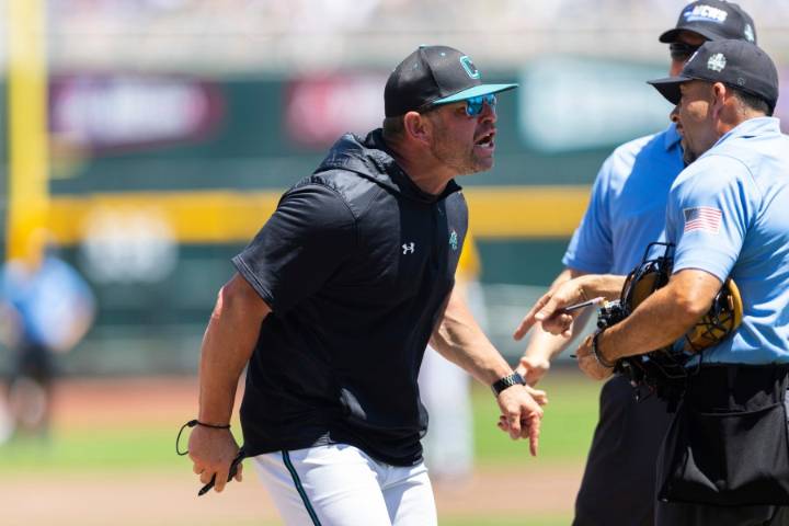 Coastal Carolina AD Chance Miller reprimanded for berating NCAA officials at College World Series