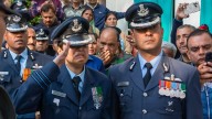 Wing Commander Afshan bids teary farewell to husband Namansh Syal killed in Tejas plane crash